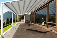 電動防水折疊天幕